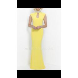 Beautiful Lemon Yellow Prom/Formal Dress