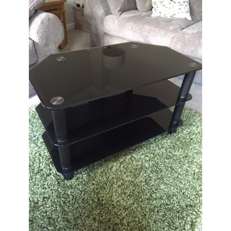 Black TV Stand