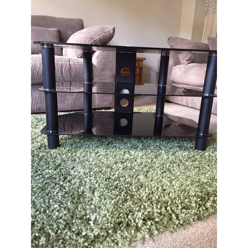 Black TV Stand