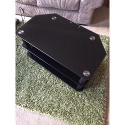 Black TV Stand