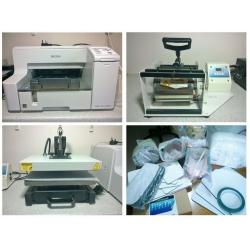 Dye Sublimation printer, presses and blanks for mugs, T shirts etc