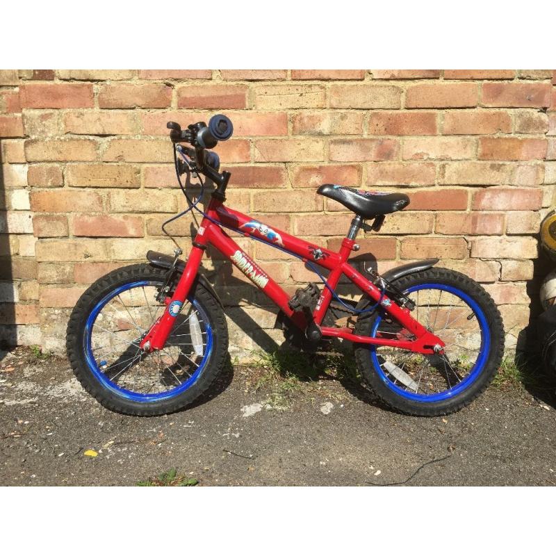 Kids Spider-Man bike