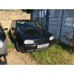 Volkswagen Golf 1.8 GTi *Spares or Repair*Minor problems*Turbo*Black*5 Door*