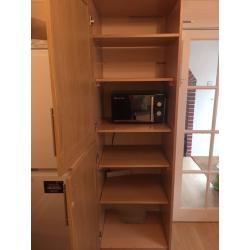 Homebase kitchen larder/ fridge cabinet