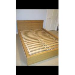 IKEA malm dbl bed frame