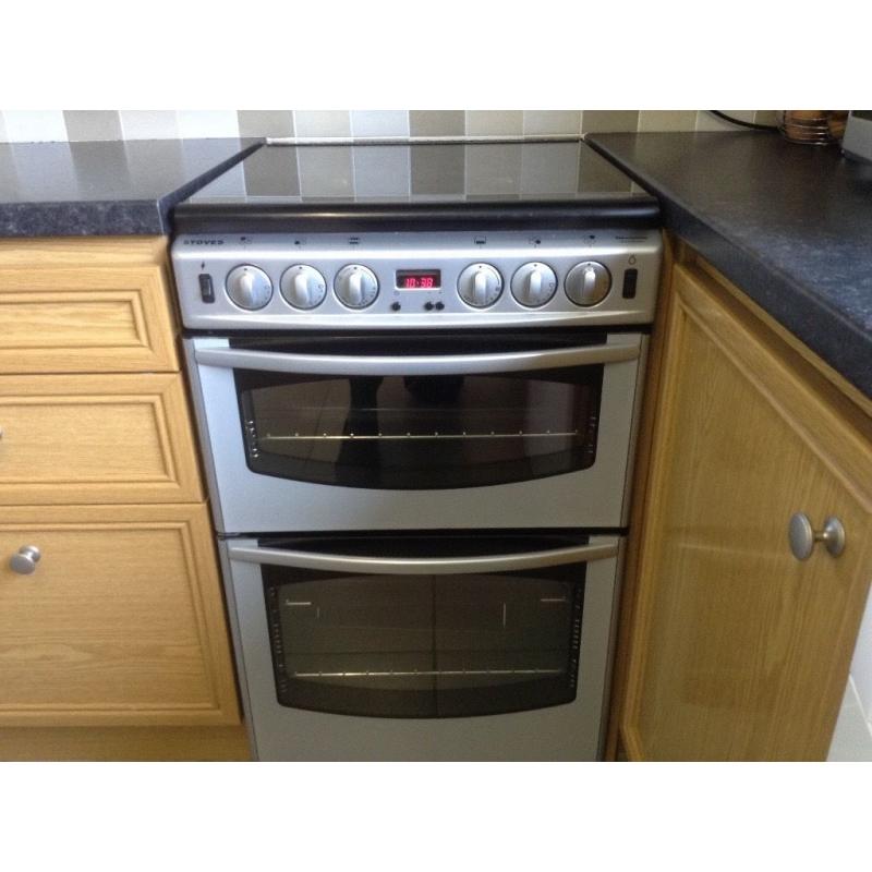 STOVES double oven gas cooker