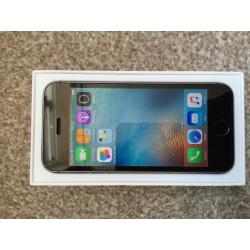 *IMMACULATE*APPLE I PHONE 5S- 64GB- SPACCE GREY. FACTORY UNLOCKED IN BOX WITH ALL NEW ACCESSORIES