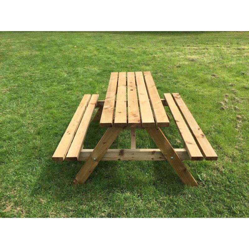 6 seater picnic benches