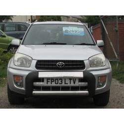 Toyota RAV4 2.0 VVTi VX- 1 Years MOT ready to drive away