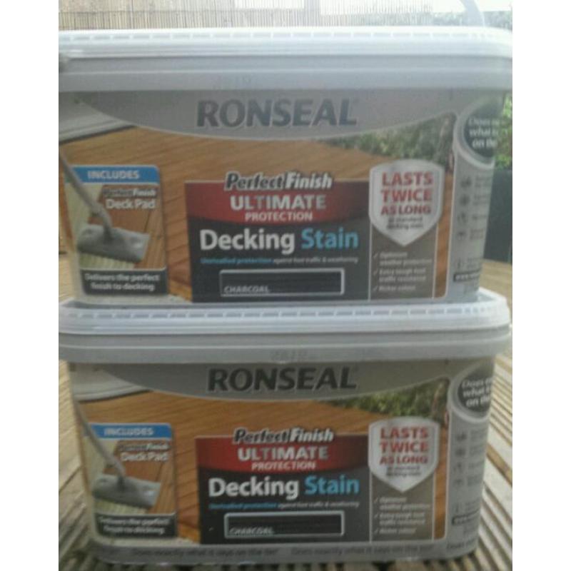 Ronseal Decking Stain (charcoal)