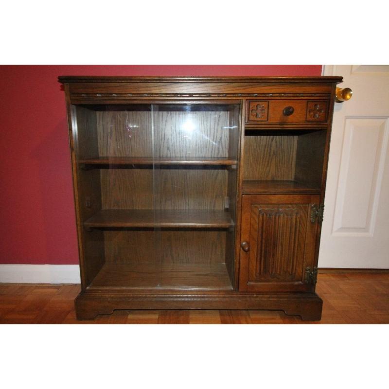 Old Charm Bookcase with Cupboard & Drawer - Delivered UK Mainland