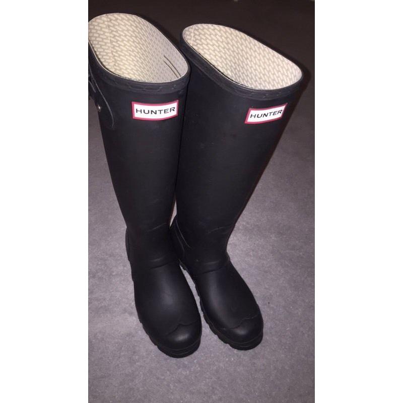 Hunter wellies