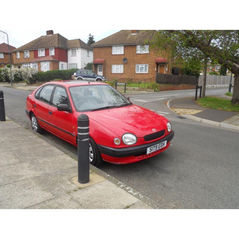 LOW MILEAGE Excellent Toyota Corolla Gs 1.6 Litre 5 Door Hatchback