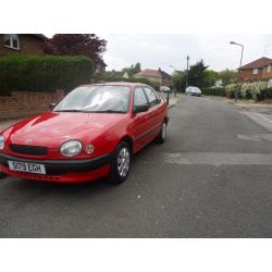 LOW MILEAGE Excellent Toyota Corolla Gs 1.6 Litre 5 Door Hatchback