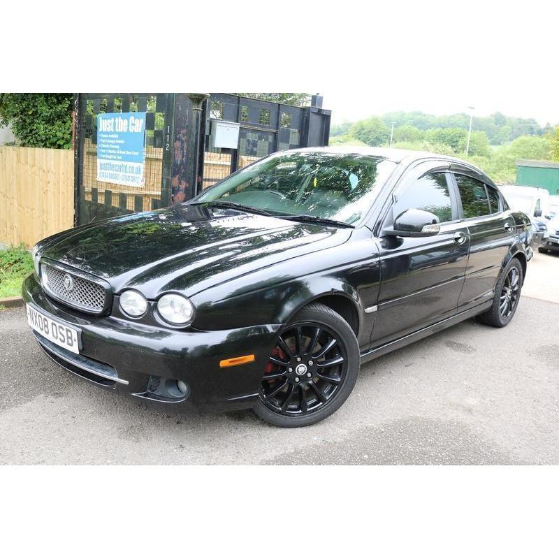 Jaguar X-type S 2.0 Diesel Black With Balck Alloys 4 Door Long MOT