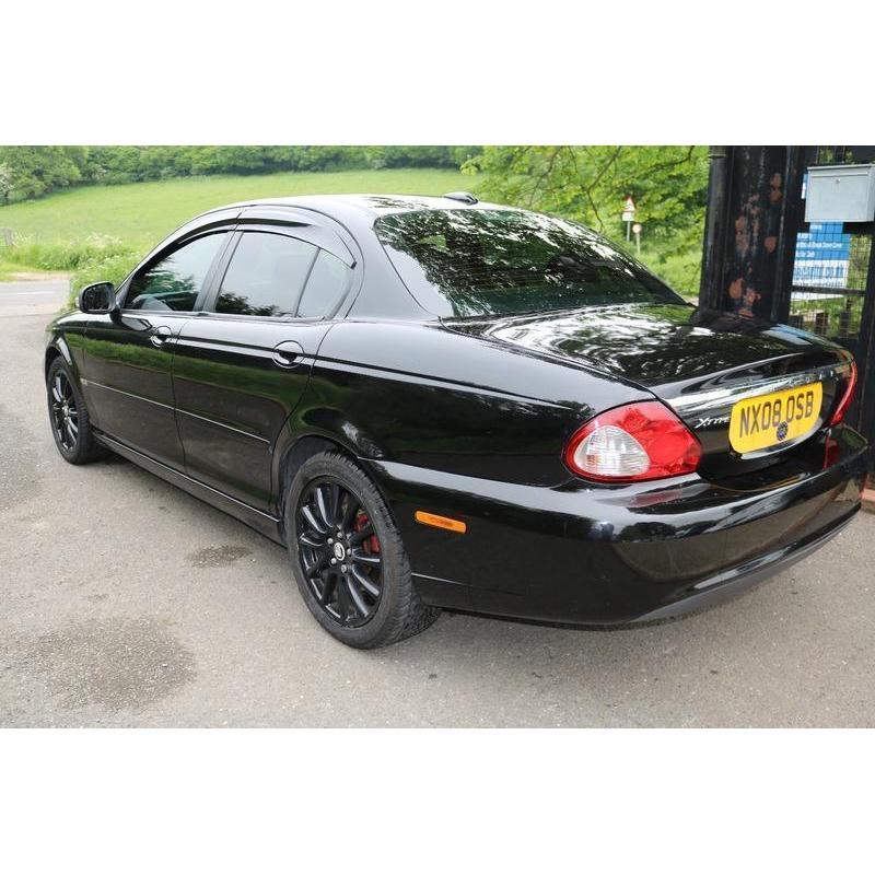 Jaguar X-type S 2.0 Diesel Black With Balck Alloys 4 Door Long MOT