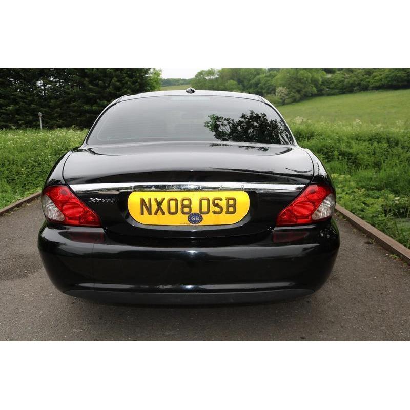 Jaguar X-type S 2.0 Diesel Black With Balck Alloys 4 Door Long MOT