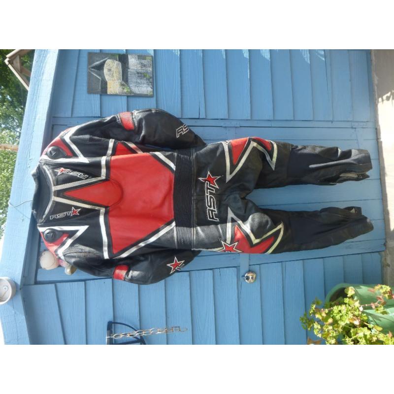 RST Motorcycle leathers, one piece leathers, UK size 48