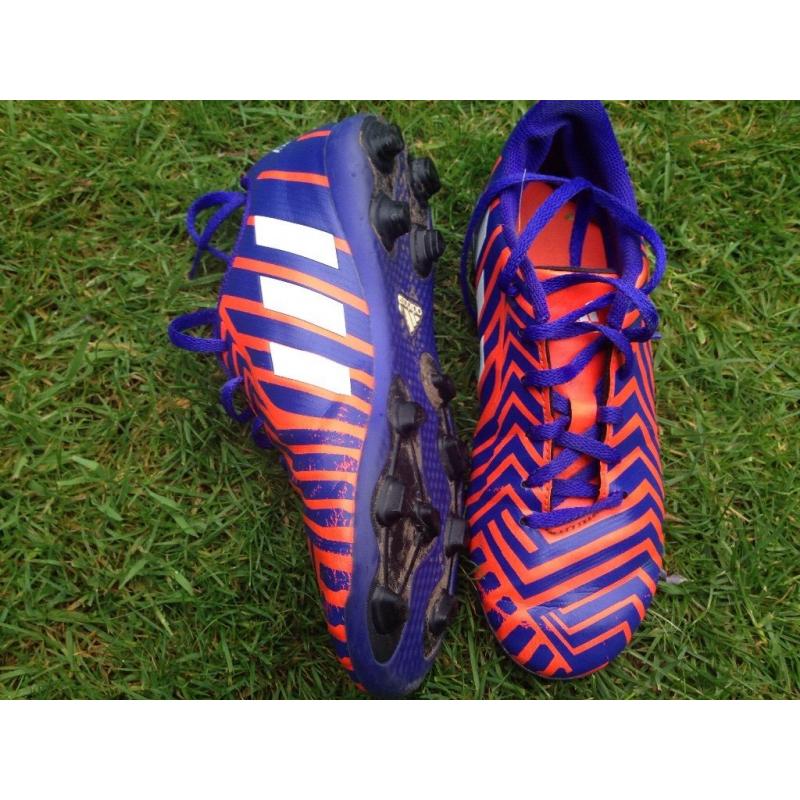 Adidas predito football blade boots size 4