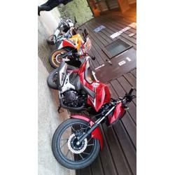 CB125F 2016 very low mileage /swaps