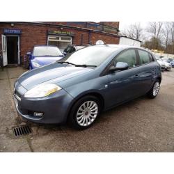 Fiat Bravo 1.4 T-JET 120 ACTIVE (1 OWNER + FULL SERVICE HISTORY + LONG MOT) (blue) 2008