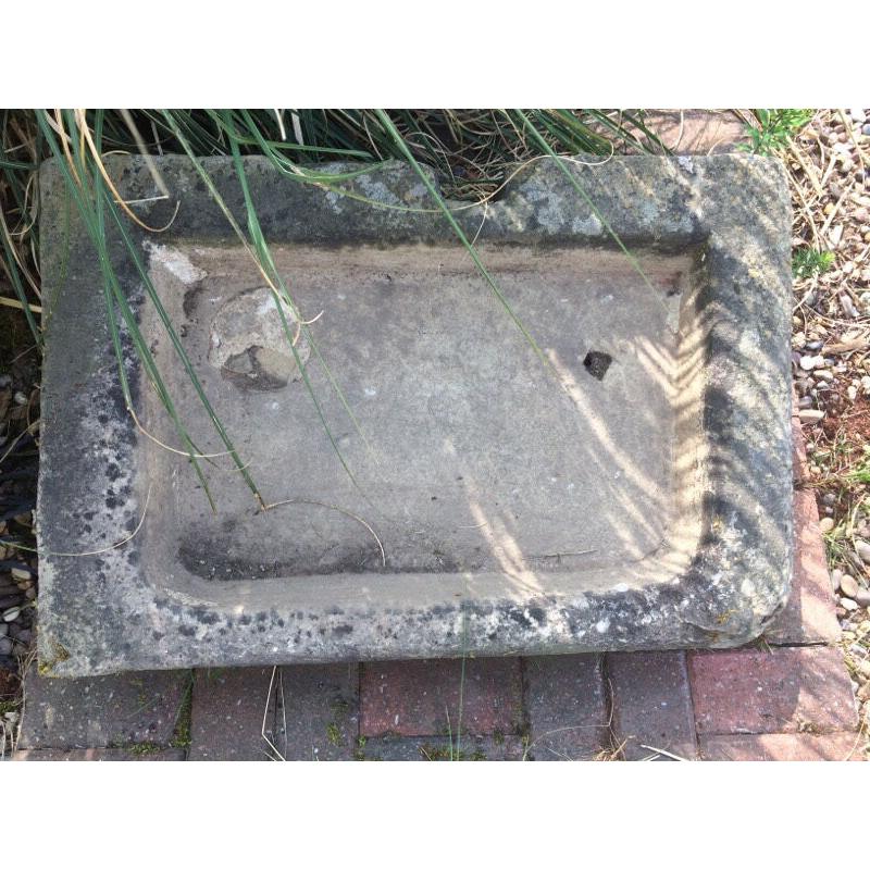 Stone trough