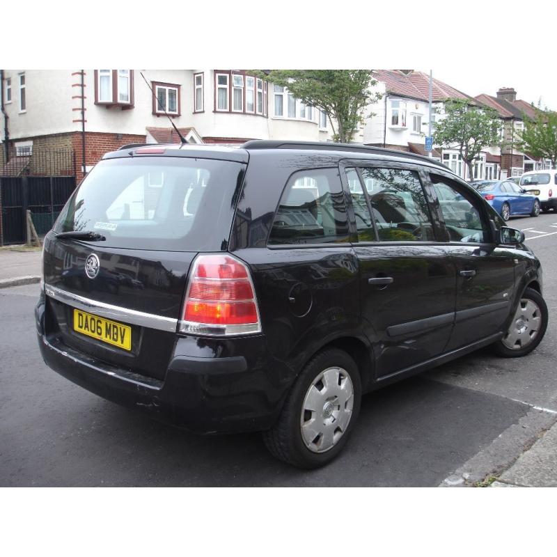 /// VAUXHALL ZAFIRA 1.6 /// NEWER SHAPE /// 7 SEATER /// 2006 PLATE CHEAPPP MPV /