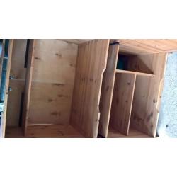 Ikea Pine Storage Cupboard