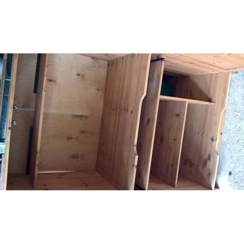 Ikea Pine Storage Cupboard