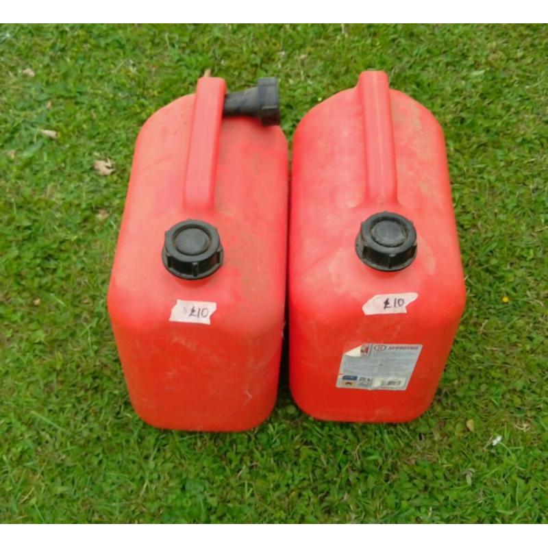 Petrol cans