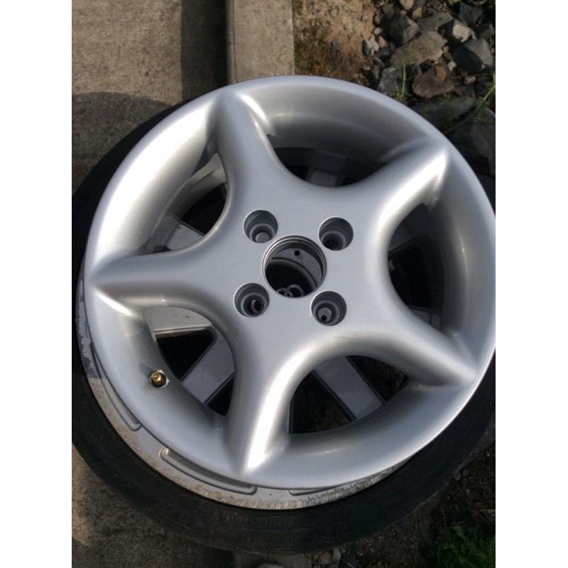 14" 5 Spoke Alloys