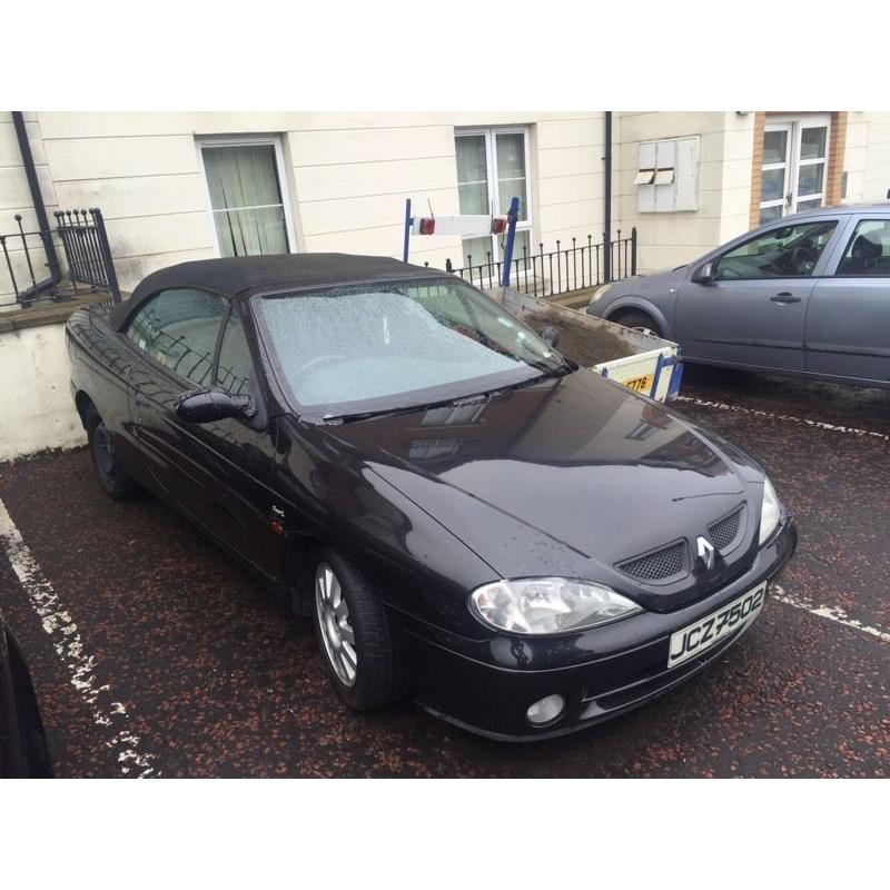 RENAULT MAGANE CONVERTIBLE FOR PARTS