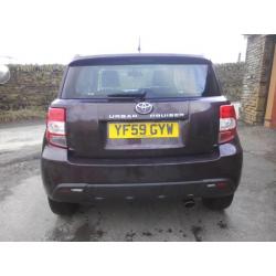 2010 Toyota Urbancruiser 1.4 D 4D 5dr 4WD 5 door Hatchback