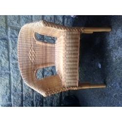 Wicker chair