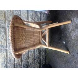 Wicker chair