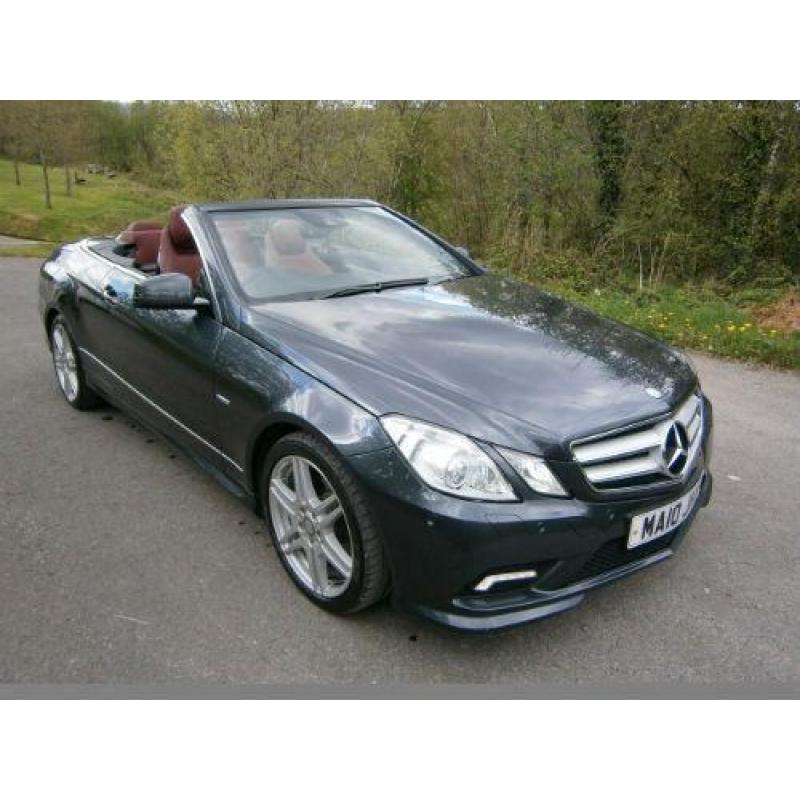 Mercedes Benz E350cdi Convertible 3.0TD 7G-Tronic Convertible 2987cc Diesel