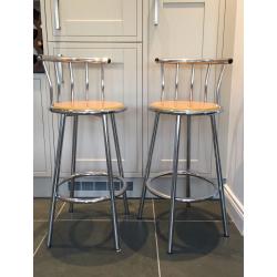 Pair of bar stools