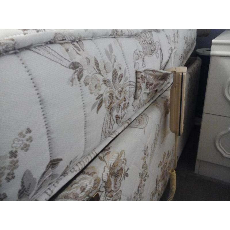 Electric double bed and mattress