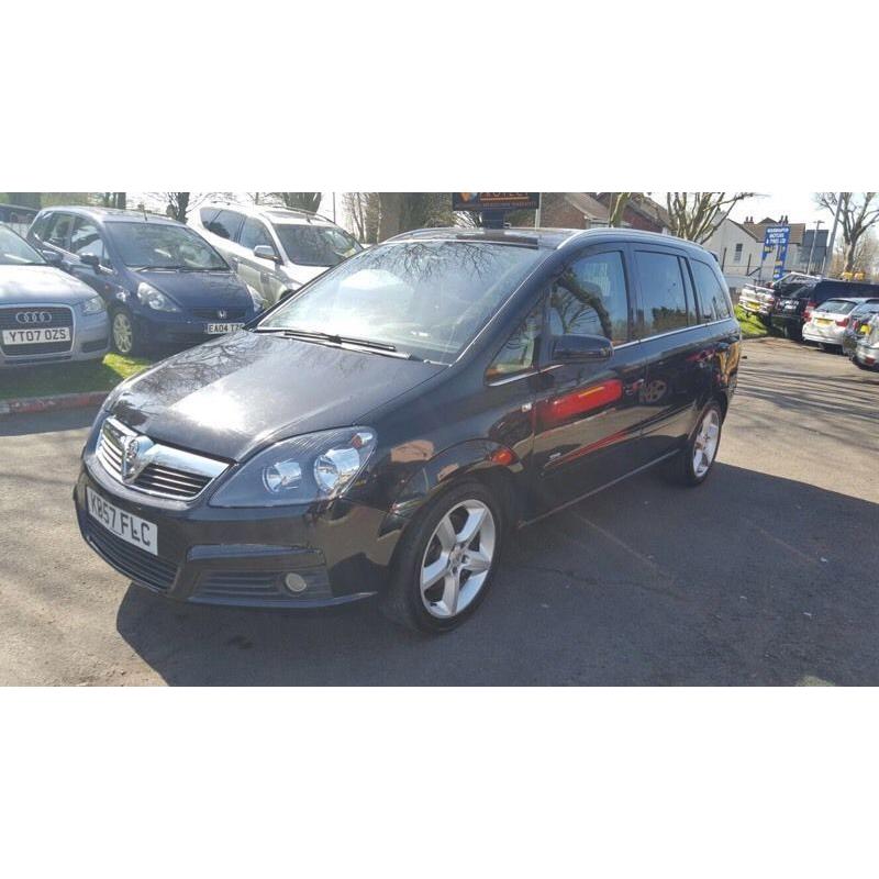 2007 57 VAUXHALL ZAFIRA 1.9 CDTI SRI ++7 SEATER++MULTI UNCTION STEERING WHEEL ++TRIP COMPUTER++