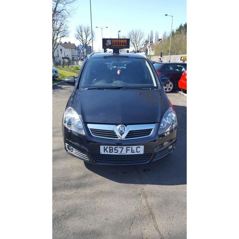 2007 57 VAUXHALL ZAFIRA 1.9 CDTI SRI ++7 SEATER++MULTI UNCTION STEERING WHEEL ++TRIP COMPUTER++