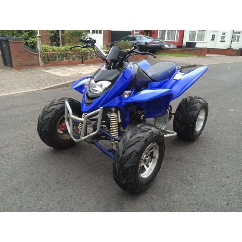 Road legal quad bike 250cc 2011