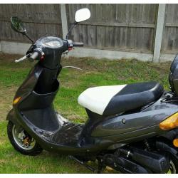 2015 50cc mot until 2015. Runs great but needs bit of work see notes. Can deliver for fuel