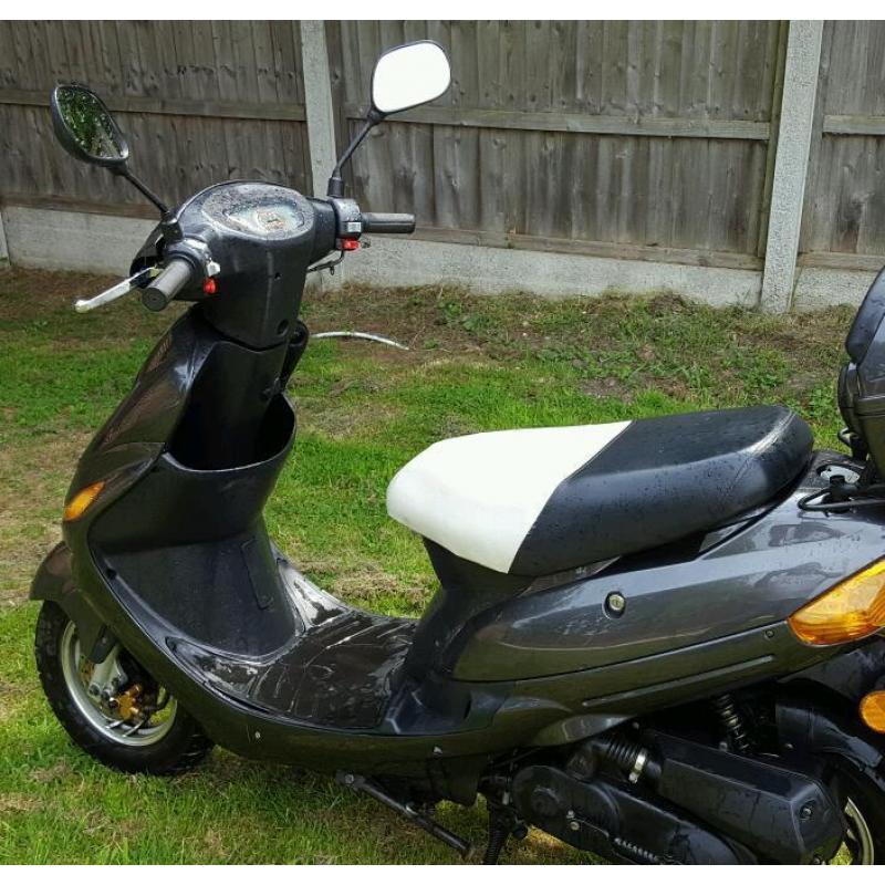 2015 50cc mot until 2015. Runs great but needs bit of work see notes. Can deliver for fuel