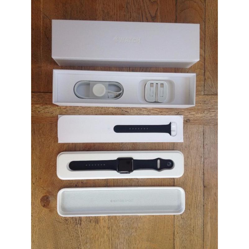 Apple iWatch Sport 38mm Black