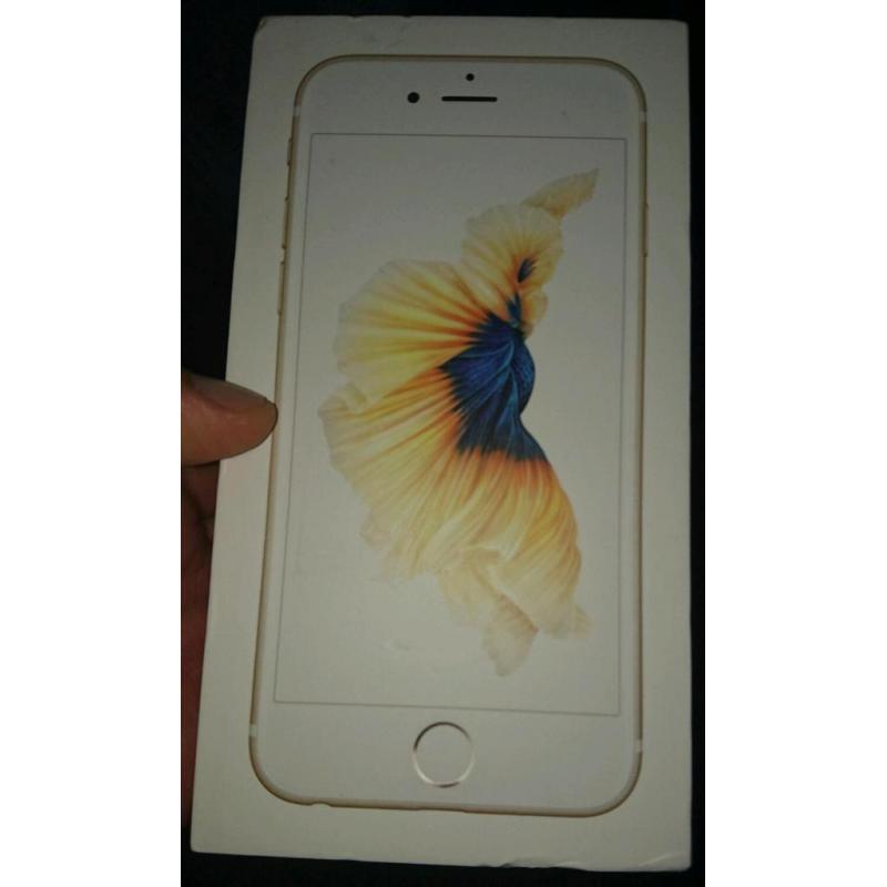 Apple iPhone 6s 64GB Gold. Brand new.