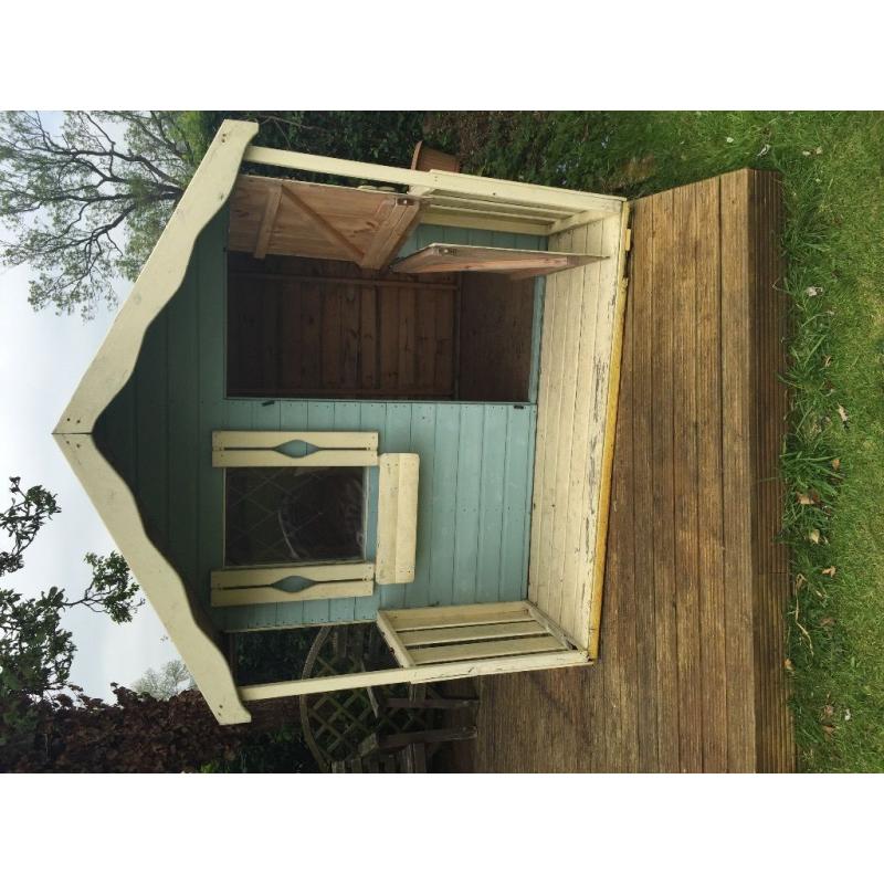 Wendy House - taken apart and ready to go