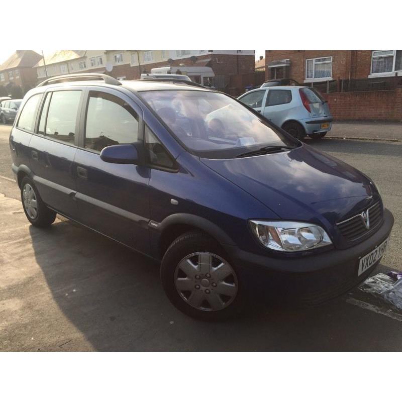 Vauxhall zafira 2.0 DTi diesel,7 seater low milage