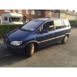 Vauxhall zafira 2.0 DTi diesel,7 seater low milage