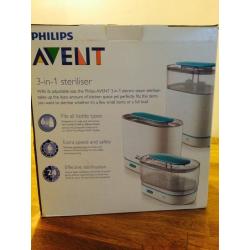 AVENT 3 in 1 Steam Steriliser