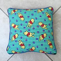 Turquoise Winnie The Pooh Cushion